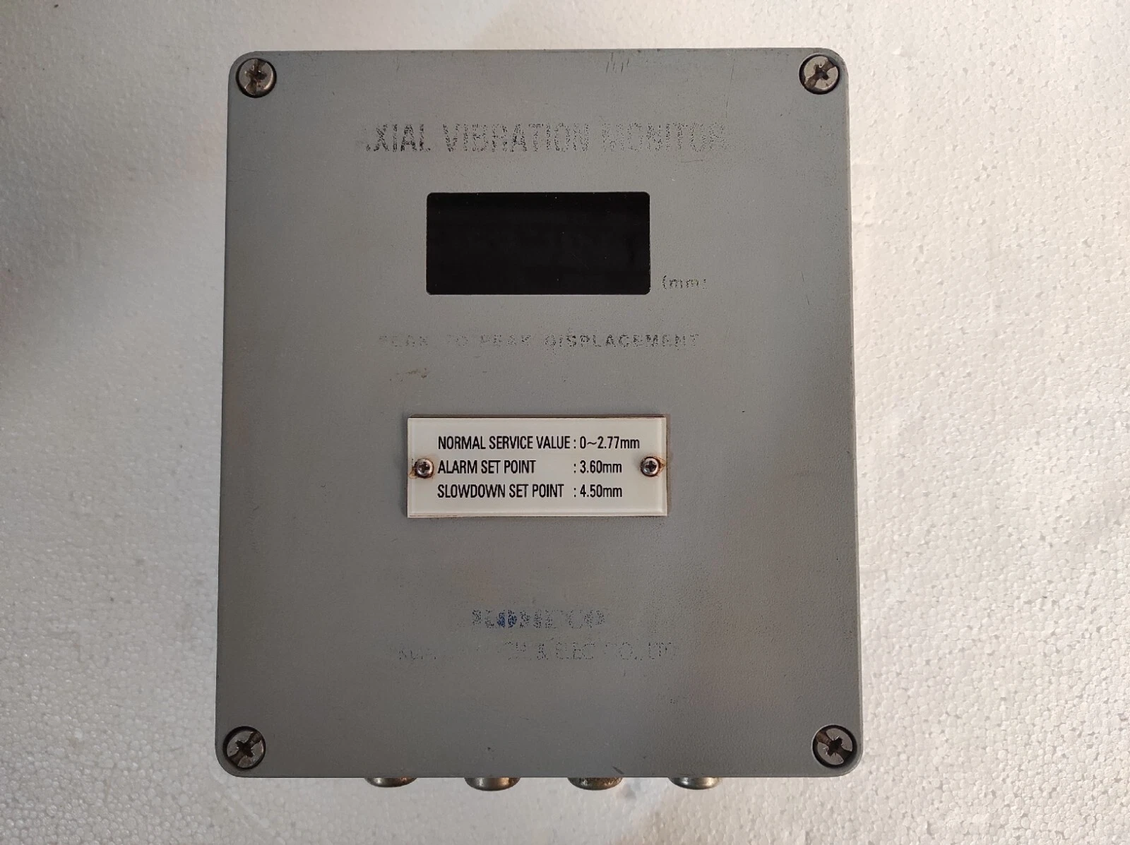 Komeco avm-km30-01 / AVM-KM30-01 Axial Vibration Monitor